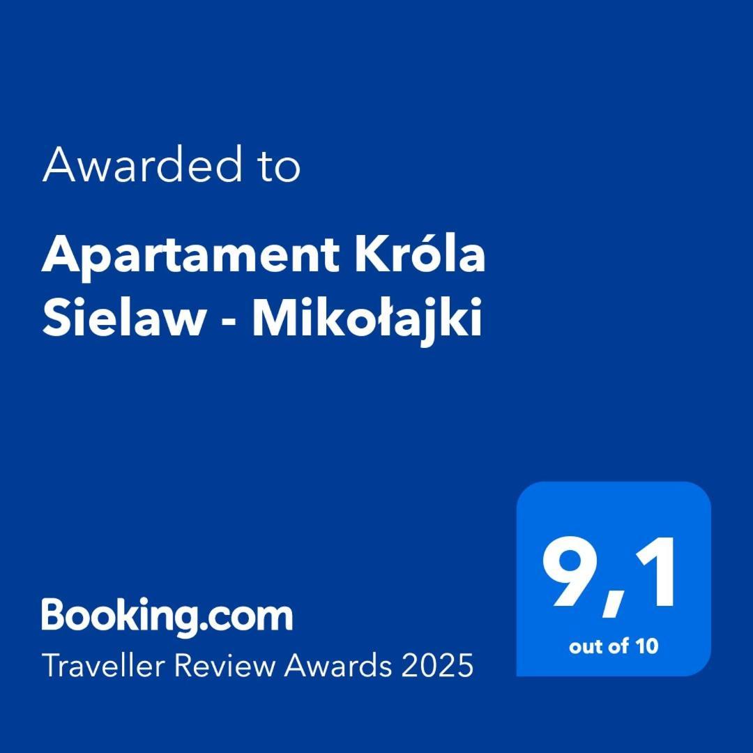 Apartament Krola Sielaw - Mikolajki Εξωτερικό φωτογραφία